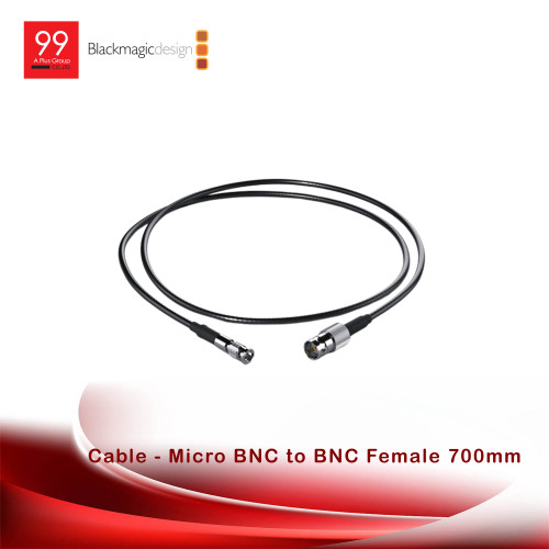 Blackmagic Cable - Micro BNC to BNC Female 700mm.