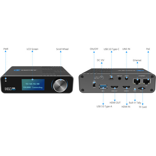 Kiloview N60 UHD 4K HDMIUSB to NDI Bidirectional Converter