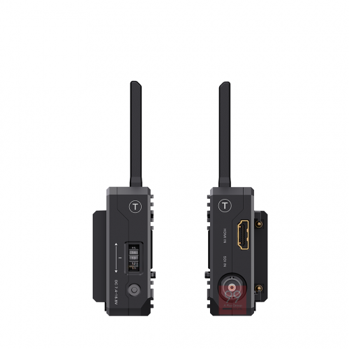 Accsoon CineView Quad Zender/ontvanger Set – SDI & HDMI – 2.4/5GHz Dual-band – 150m Bereik – <60ms Latentie – Aluminium Behuizing – Voor Professionele Videoproductie