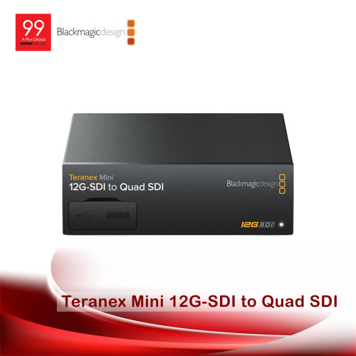 Blackmagic Teranex Mini 12G-SDI to Quad SDI