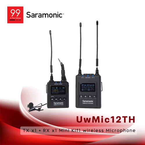 Saramonic UWMIC10 TH Set 2 96 Channel Digital UHF Wireless