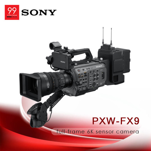 SONY PXW-FX9 full-frame 6K sensor camera with Fast Hybrid AF