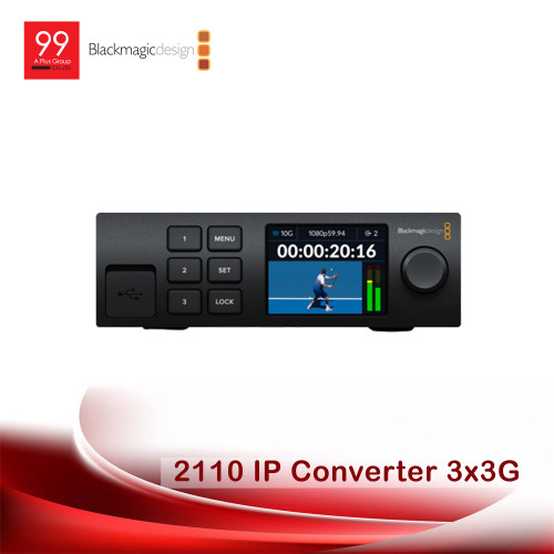 Blackmagic 2110 IP Converter 3x3G