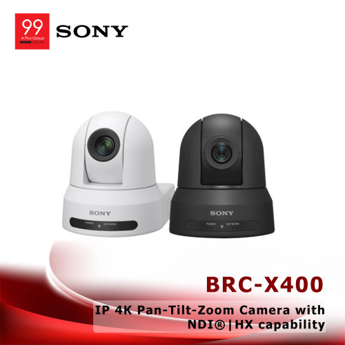 SONY BRC-X400(BRCX400) IP 4K Pan-Tilt-Zoom Camera with NDI®|HX capability