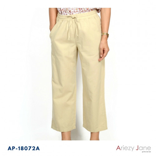 กางเกงขายาวผ้าลินินผสม AP-18072 A