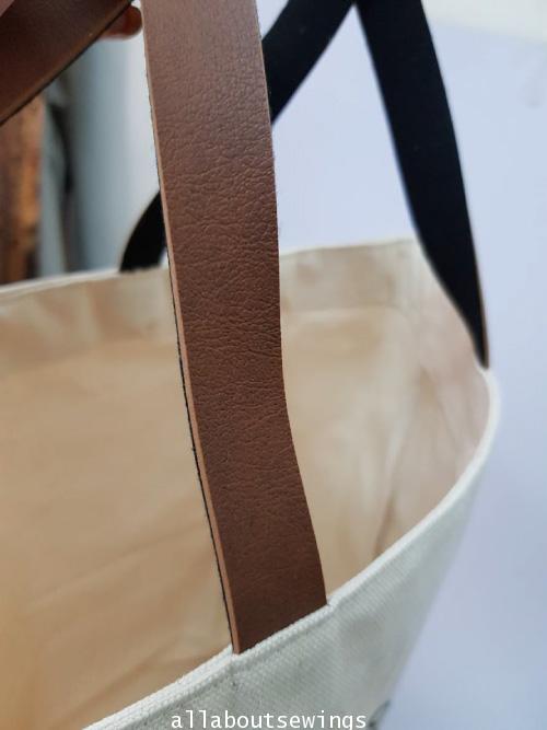 กระเป๋าสะพาย ผ้าแคนวาส ผ้าดิบ Logo Mitphol 2