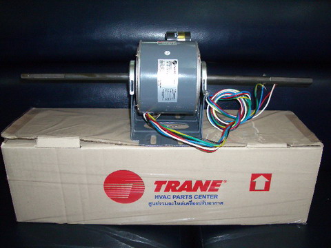 FCU motor มอเตอร์พัดลม คอยล์เย็น อะไหล่ สำหรับ เครื่องปรับอากาศ แอร์  เทรน  TRANE