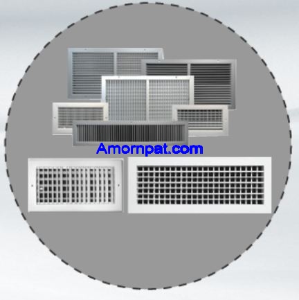 ใบพัดลม Fan Disc  / แอร์ กริลล์  air grille / fan guard อะไหล่ สำหรับ เครื่องปรับอากาศ  Trane  เทรน