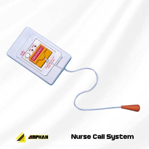 สวิตช์เรียกพยาบาลในห้องน้ำแบบดึงเชือก | ปุ่มฉุกเฉินสำหรับโรงพยาบาลและผู้สูงอายุ (Nurse Call System) 1
