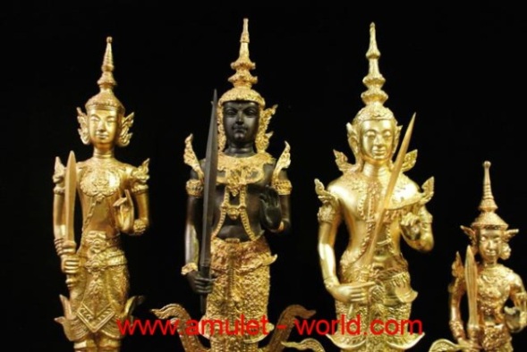 พระสยามเทวาธิราช รวม 4 องค์ 1