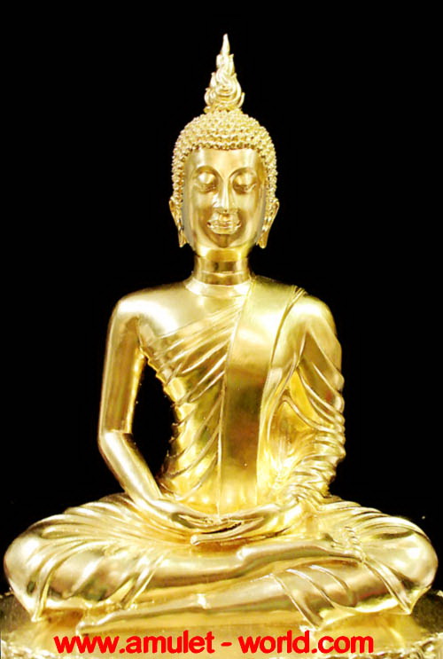 พระอังคีรส วัดราชบพิตร ปี2552 ปิดทอง หน้าตัก 9 นิ้ว 1