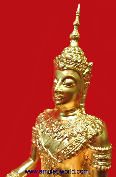 พระพุทธนิมิตรพิชิตมาร ตัก 5 นิ้ว  ปิดทองแท้ 1