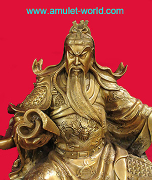 เทพเจ้ากวนอู ปางเจ้าสัว (นั่งอ่านหนังสือ) สูง 16 นิ้ว เนื้อสัตตะโลหะ งานประณีตสวยงามมาก 1