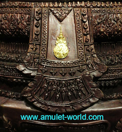 พระพุทธรูปทรงเครื่องจักรพรรดิ์ สมาคมสภาผู้สูงอายุแห่งประเทศไทยฯสร้าง โลหะผสม ตัก 5 นิ้ว (องค์ที่ 1) 5