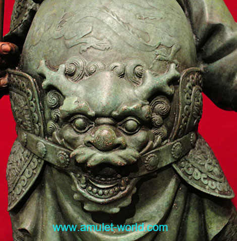 เทพเจ้ากวนอู ปางไฉ่เซ้ง งานศิลปินจีนชื่อดัง เนื้อบรอนซ์นอก นำเข้าจากจีน 4