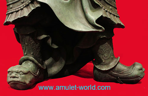 เทพเจ้ากวนอู ปางไฉ่เซ้ง งานศิลปินจีนชื่อดัง เนื้อบรอนซ์นอก นำเข้าจากจีน 6