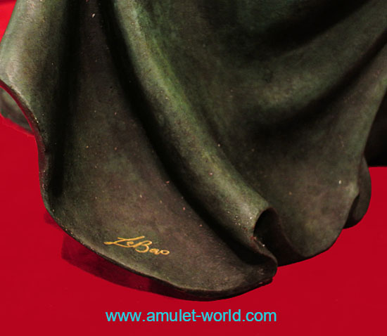 เทพเจ้ากวนอู ปางไฉ่เซ้ง งานศิลปินจีนชื่อดัง เนื้อบรอนซ์นอก นำเข้าจากจีน 7