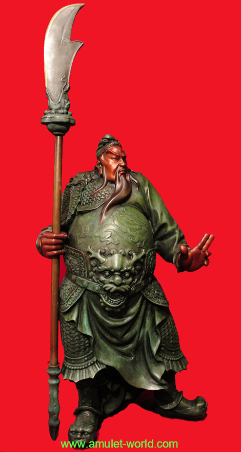 เทพเจ้ากวนอู ปางไฉ่เซ้ง งานศิลปินจีนชื่อดัง เนื้อบรอนซ์นอก นำเข้าจากจีน (องค์ที่2) 1