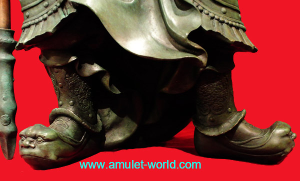 เทพเจ้ากวนอู ปางไฉ่เซ้ง งานศิลปินจีนชื่อดัง เนื้อบรอนซ์นอก นำเข้าจากจีน (องค์ที่2) 6