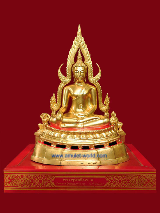 พระพุทธชินราช วัดใหญ่พิษณุโลก ตัก5.9นิ้ว ปี18 ปิดทอง สวยครับ