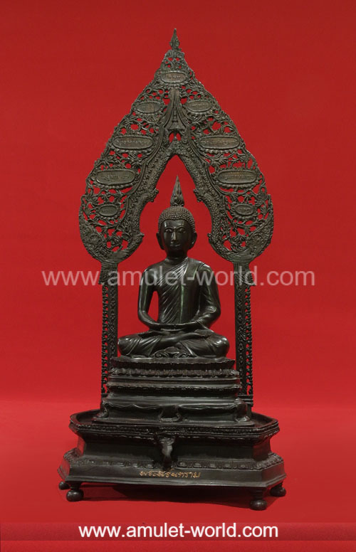 พระนิรันตราย วัดบวรนิเวศวิหาร สองถอด ปี 2536 สวยมาก หน้าตัก 5 นิ้ว