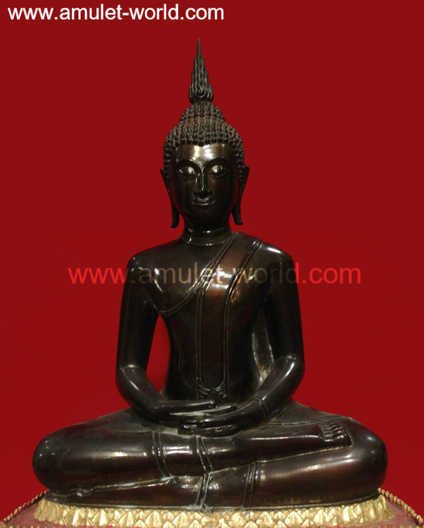 พระประธานวัดระฆังรุ่น 118 ปี พ.ศ.2533 องค์ที่1 ตัก 9 นิ้ว เนื้อโลหะ 1