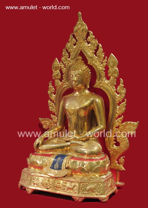พระพุทธมงคลรัตน์ภูมิพัฒนมหามุนี ตัก 10 นิ้ว ตัก10นิ้ว กะไหล่ทอง ในหลวงทรงฯเสด็จเททอง องค์ที่2 2
