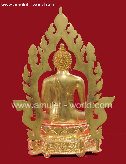 พระพุทธมงคลรัตน์ภูมิพัฒนมหามุนี ตัก 10 นิ้ว ตัก10นิ้ว กะไหล่ทอง ในหลวงทรงฯเสด็จเททอง องค์ที่2 3