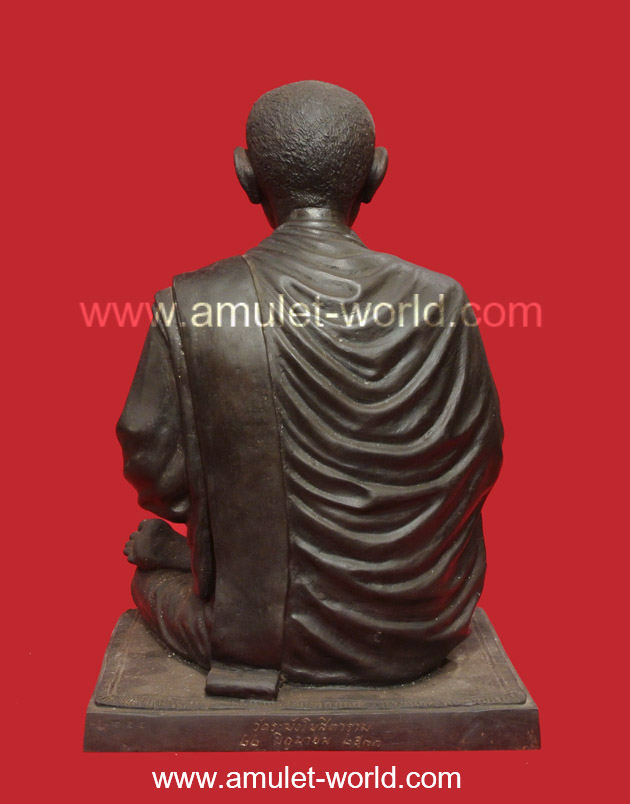 สมเด็จพระพุฒาจารย์โต วัดระฆัง รุ่น118 ปี พ.ศ.2533 ตัก 9 นิ้ว องค์ที่1 เนื้อโลหะรมดำ 2