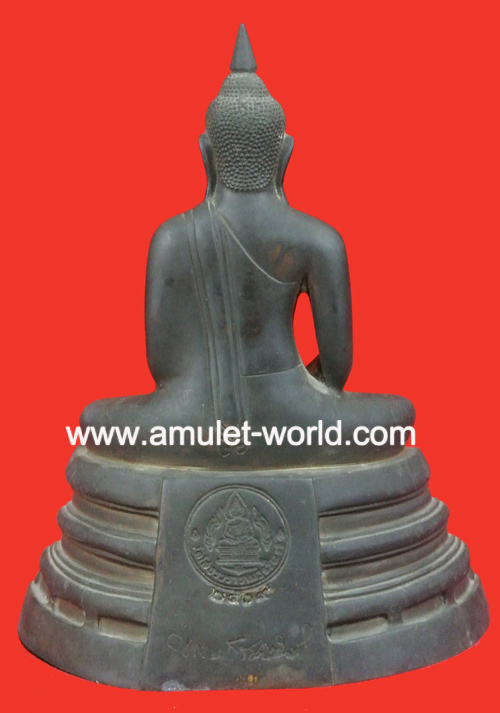 หลวงพ่อโสธร ปี09 หน้าตัก 7 นิ้ว เนื้อโลหะผสมรมดำ 3
