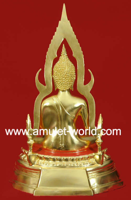 สมเด็จองค์ปฐม หน้าตัก 10 นิ้ว ปิดทอง ปี 2552 4
