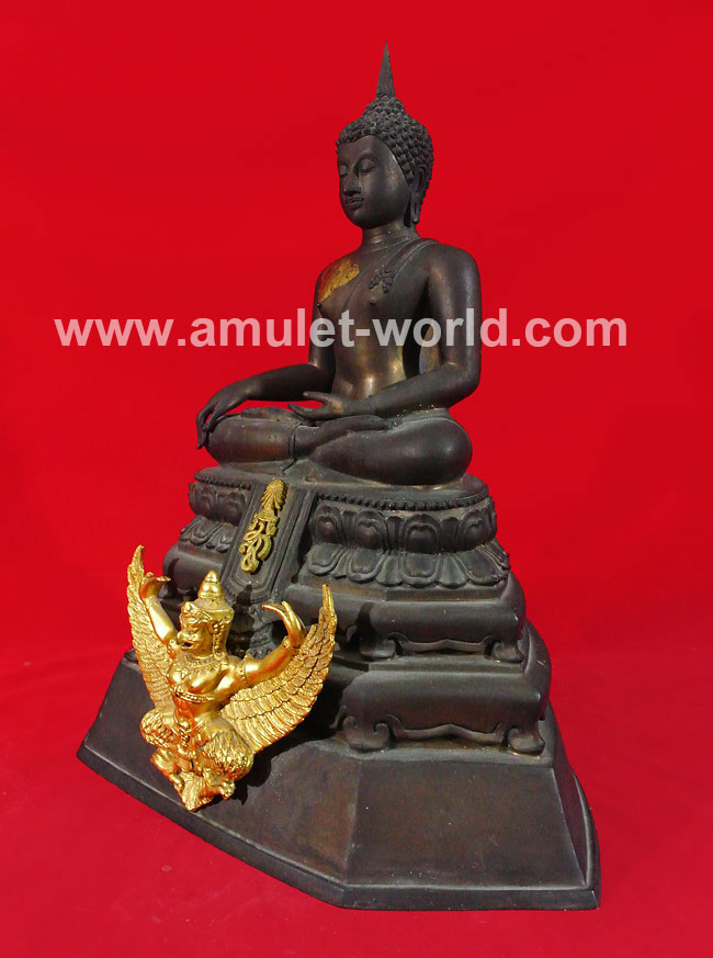 พระบูชา ภปร. วัดทุ่งสีกัน ปี 25 หน้าตัก 9 นิ้ว 1