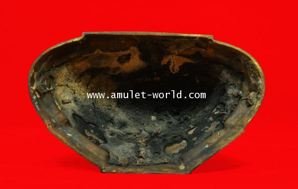 พระบูชา ภปร.ปี08 วัดบวรนิเวศวิหาร หน้าตัก 9 นิ้ว เนื้อโลหะผสม ในหลวงเสด็จเททอง (องค์ที่ 8) 3