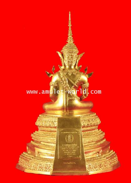 พระพุทธปฏิมาสุวรรณภูมิสิริโชค การบินไทย ภปร.หน้าตัก 5 นิ้ว ปิดทองสวิส 99.9 เปอร์เซนต์ 2