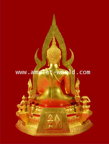 พระพุทธชินราช ปฏิสังขร ภปร. ปี2531 หน้าตัก 9 นิ้ว เนื้อปิดทอง 2