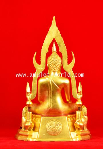 พระพุทธชินราช มวก. วัดเบญจมบพิตร ปี 2519 หน้าตัก 5.9 นิ้ว ปิดทอง 2