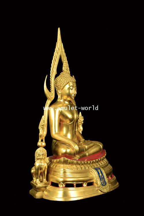 ชินราช จปร วัดเบญจมบพิตร ปี 2519 ดินไทย ตัก 9 นิ้ว ปิดทอง 1