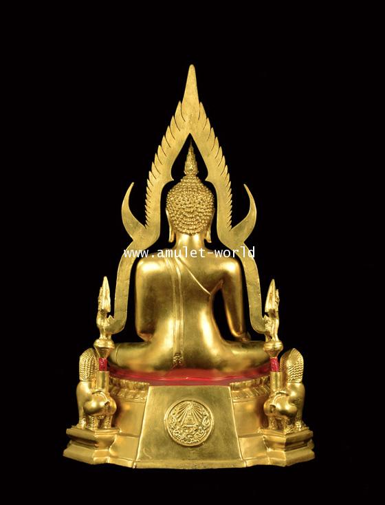 ชินราช จปร วัดเบญจมบพิตร ปี 2519 ดินไทย ตัก 9 นิ้ว ปิดทอง 2