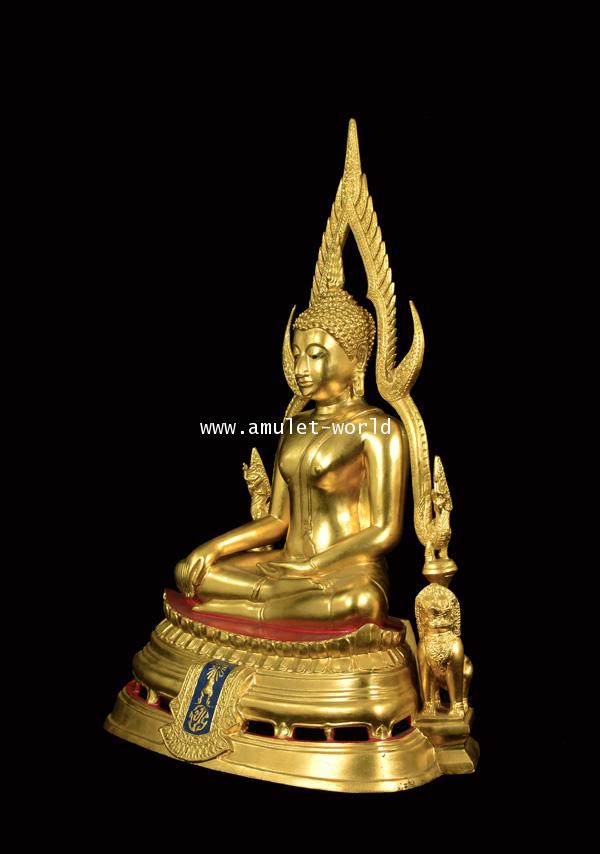 ชินราช จปร วัดเบญจมบพิตร ปี 2519 ดินไทย ตัก 9 นิ้ว ปิดทอง 3