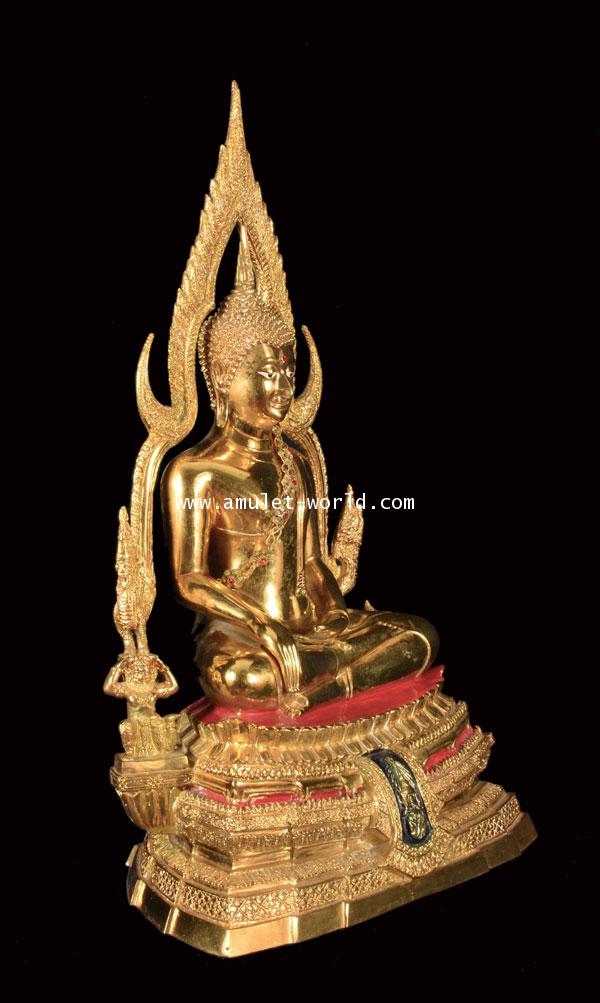 พระพุทธชินราช รุ่นปฎิสังขร ปี2535 กะไหล่ทอง 1