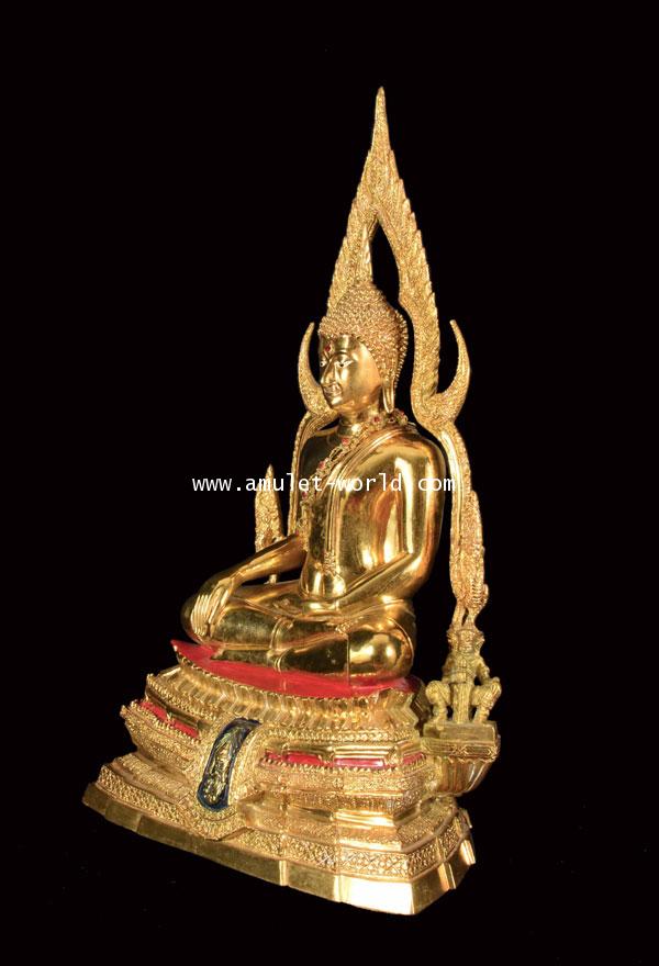 พระพุทธชินราช รุ่นปฎิสังขร ปี2535 กะไหล่ทอง 3