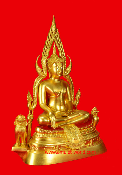 พระพุทธชินราช จปร. หน้าตัก 9 นิ้ว วัดเบญจมบพิตรฯ ปี พ.ศ. 2539 1