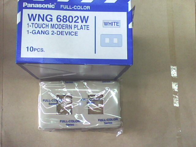 WNG6802W ฝาพลาสติก 2 ช่อง