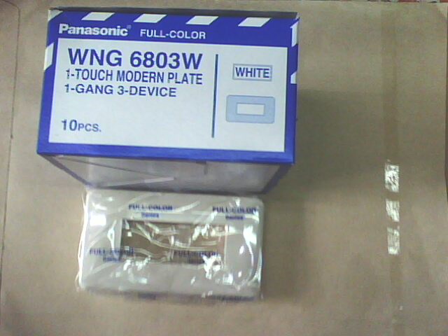WNG6803W ฝาพลาสติก 3 ช่อง