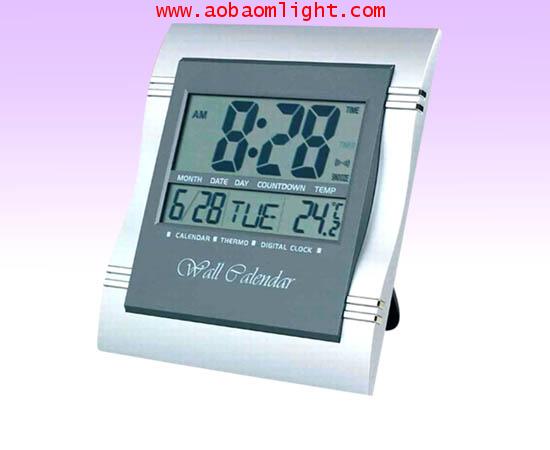 CK878 นาฬิกาปลุก ปฏิทิน200ปี แสดงอุณหภูมิได้ นับเวลาถอดหลังได้