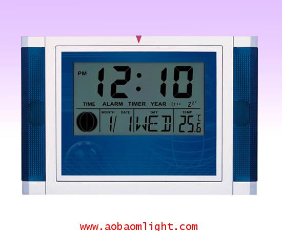 CK888 นาฬิกาปลุก ปฏิทิน100ปี แสดงอุณหภูมิได้