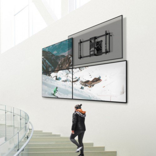 LOW COST VIDEO WALL MOUNT For most 37inch-70 inch LED, LCD flat panel displays and TVs 4