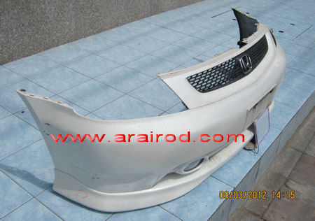 HONDA STREAM/1 ฮอนด้า สตรีม ตัวแรก กันชนหน้า พร้อม หน้ากระจัง 1