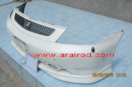 HONDA STREAM/1 ฮอนด้า สตรีม ตัวแรก กันชนหน้า พร้อม หน้ากระจัง 2