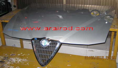 ALFA ROMEO 156 อัลฟา โรเมโอ 156 ฝาหน้า พร้อม หน้ากระจัง 2